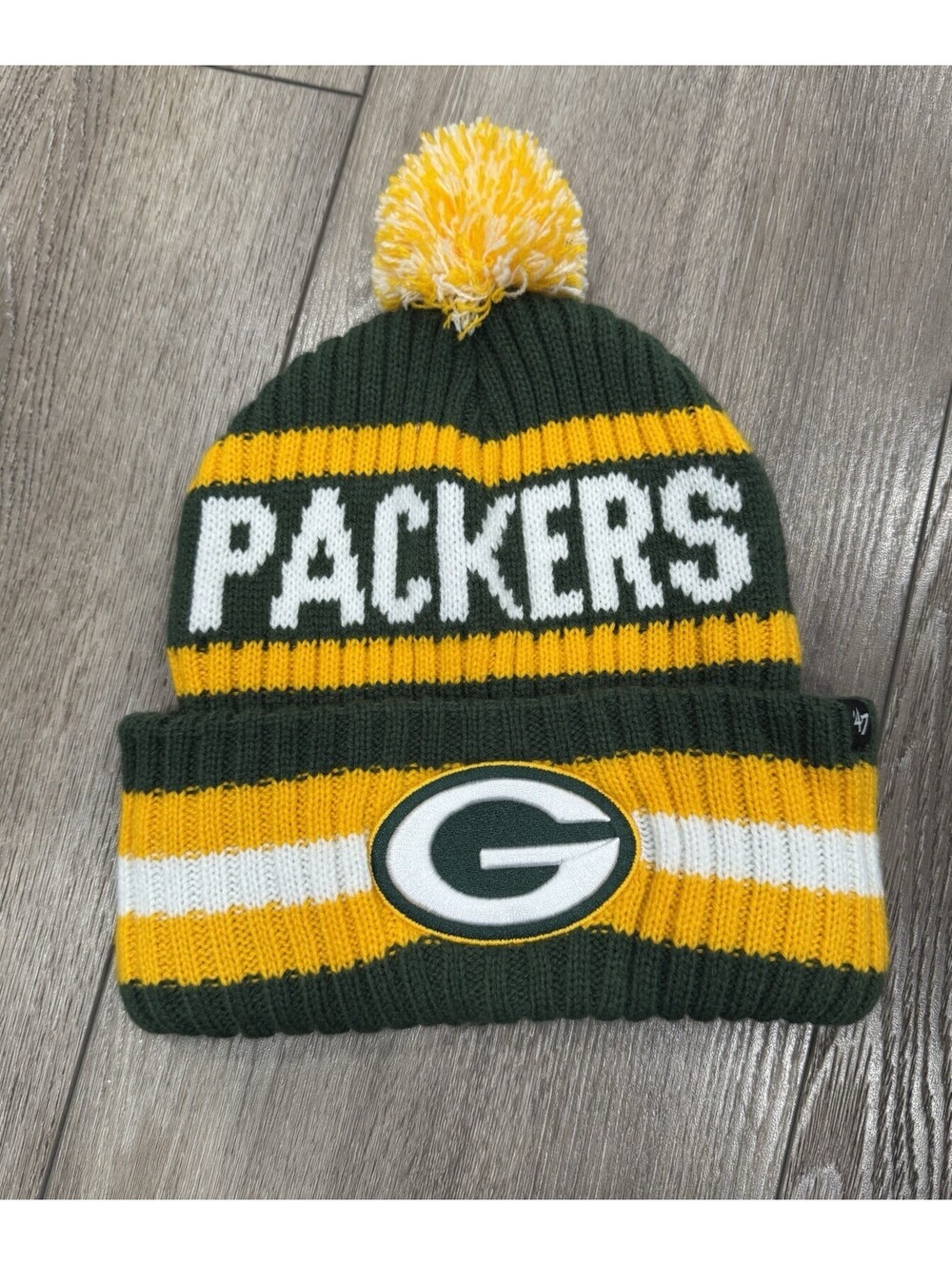 Green Bay Packers NFL '47 Brand Winter Beanie Knit Ski Cap Hat